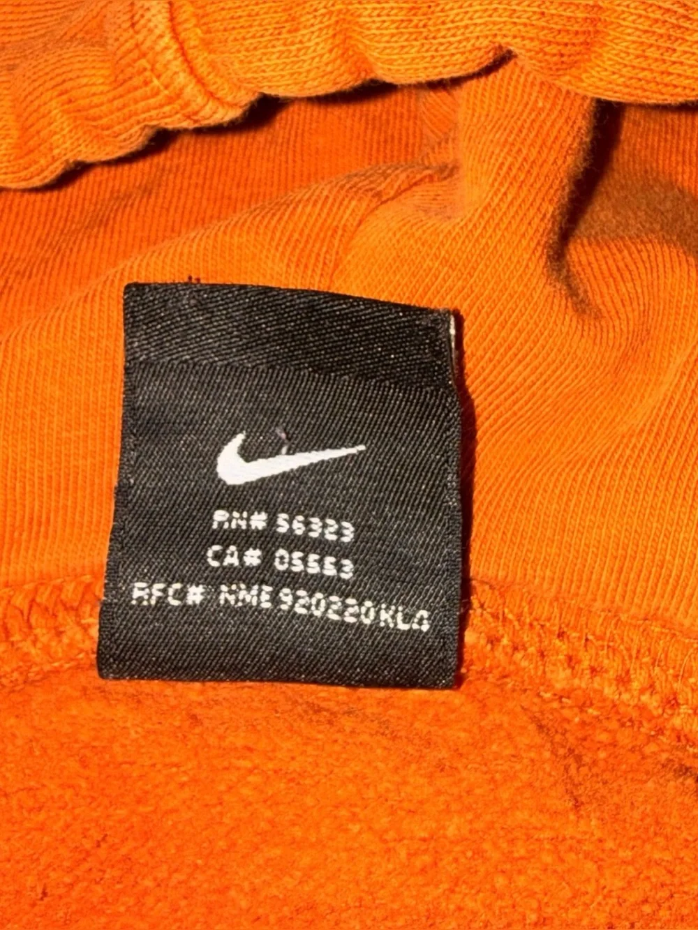 Vintage Y2K Nike Team Center Swoosh Texas Longhorns Hoodie Sweatshirt (Large)